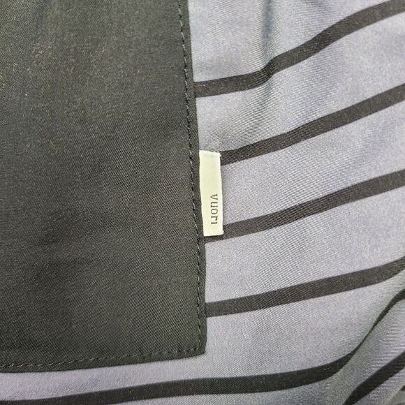 Vuori Trail Runner Short Mens Medium Gray Lined 7" Inseam Zip Pocket Stretch - Picture 15 of 16